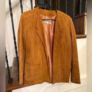 Women's‎ Tan Suede Jacket (vintage)
